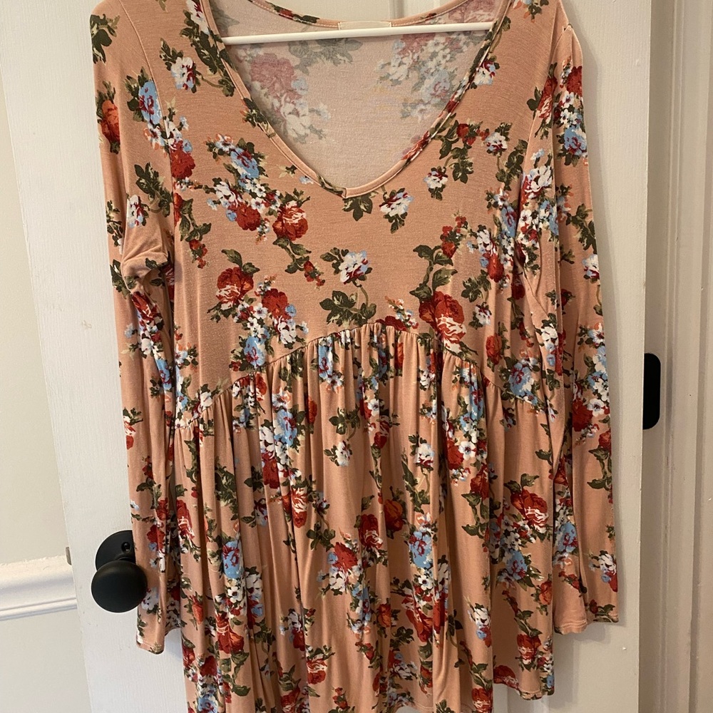 Floral Maternity Shirt